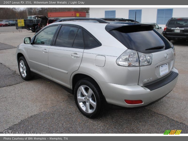 Millennium Silver Metallic / Light Gray 2007 Lexus RX 350