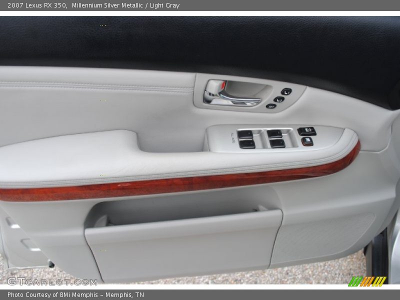 Millennium Silver Metallic / Light Gray 2007 Lexus RX 350