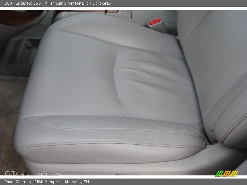 Millennium Silver Metallic / Light Gray 2007 Lexus RX 350