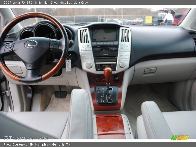 Millennium Silver Metallic / Light Gray 2007 Lexus RX 350