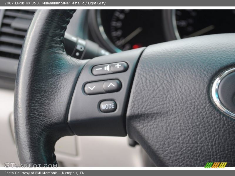 Millennium Silver Metallic / Light Gray 2007 Lexus RX 350