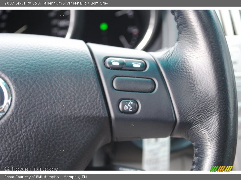 Millennium Silver Metallic / Light Gray 2007 Lexus RX 350