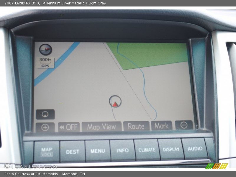 Millennium Silver Metallic / Light Gray 2007 Lexus RX 350