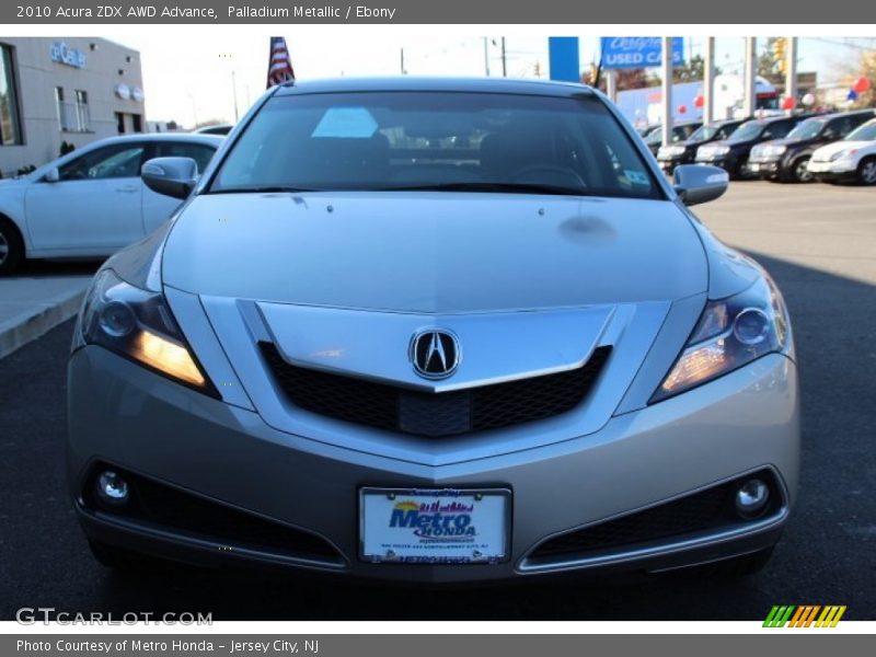 Palladium Metallic / Ebony 2010 Acura ZDX AWD Advance