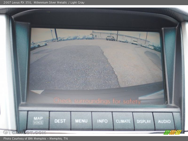 Millennium Silver Metallic / Light Gray 2007 Lexus RX 350