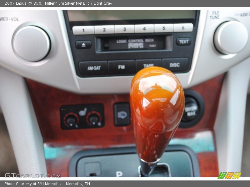 Millennium Silver Metallic / Light Gray 2007 Lexus RX 350
