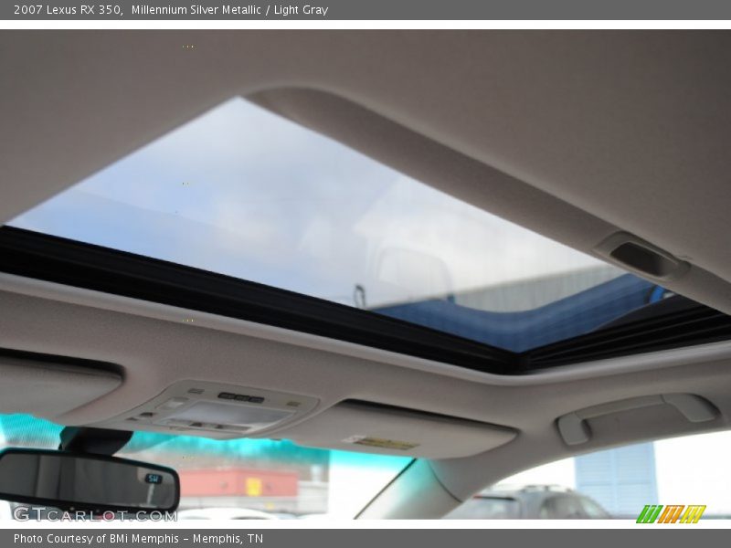 Millennium Silver Metallic / Light Gray 2007 Lexus RX 350