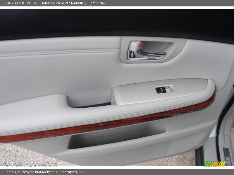 Millennium Silver Metallic / Light Gray 2007 Lexus RX 350