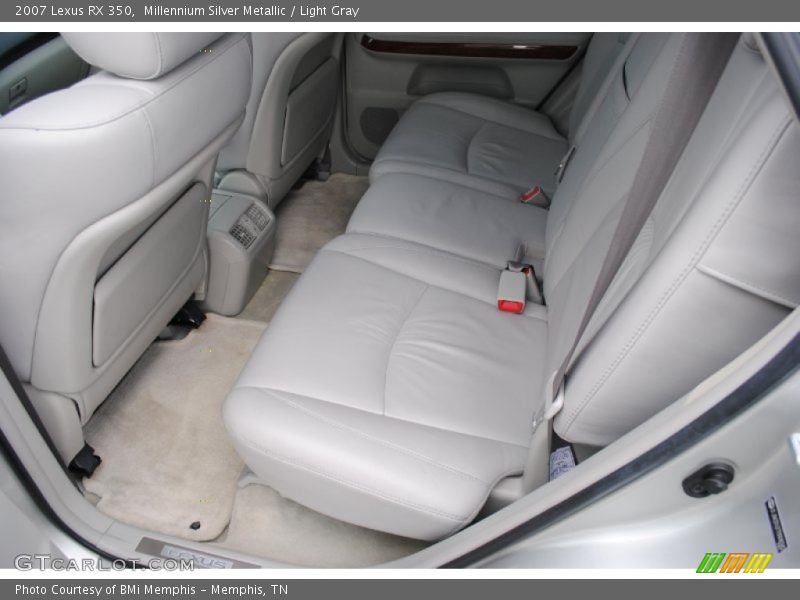 Millennium Silver Metallic / Light Gray 2007 Lexus RX 350