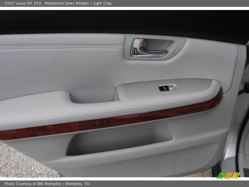 Millennium Silver Metallic / Light Gray 2007 Lexus RX 350