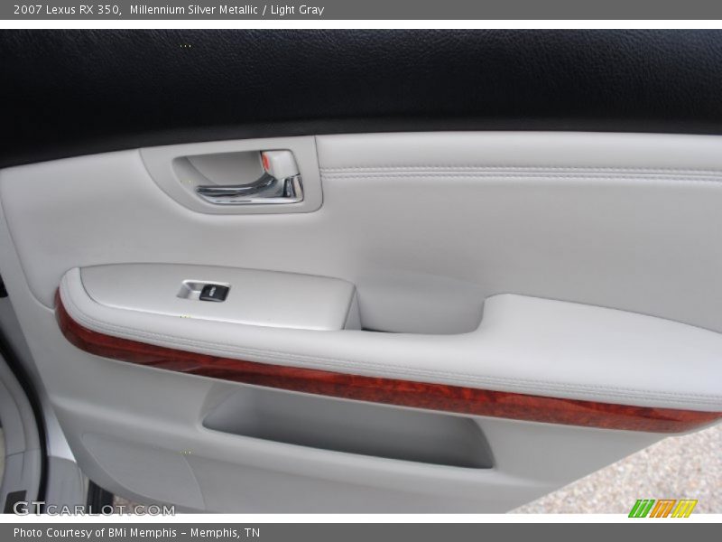 Millennium Silver Metallic / Light Gray 2007 Lexus RX 350