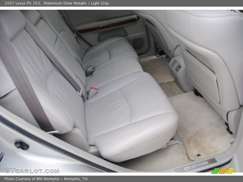 Millennium Silver Metallic / Light Gray 2007 Lexus RX 350