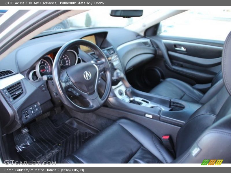 Palladium Metallic / Ebony 2010 Acura ZDX AWD Advance