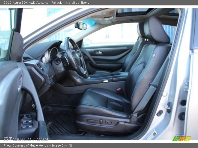Palladium Metallic / Ebony 2010 Acura ZDX AWD Advance