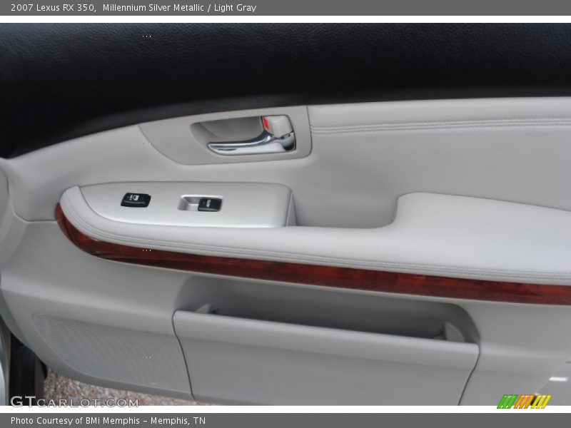 Millennium Silver Metallic / Light Gray 2007 Lexus RX 350
