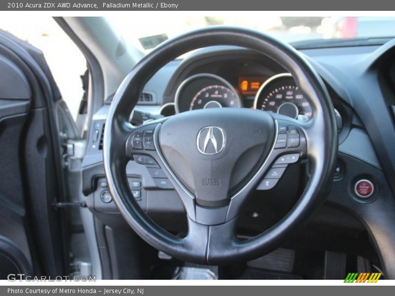 Palladium Metallic / Ebony 2010 Acura ZDX AWD Advance