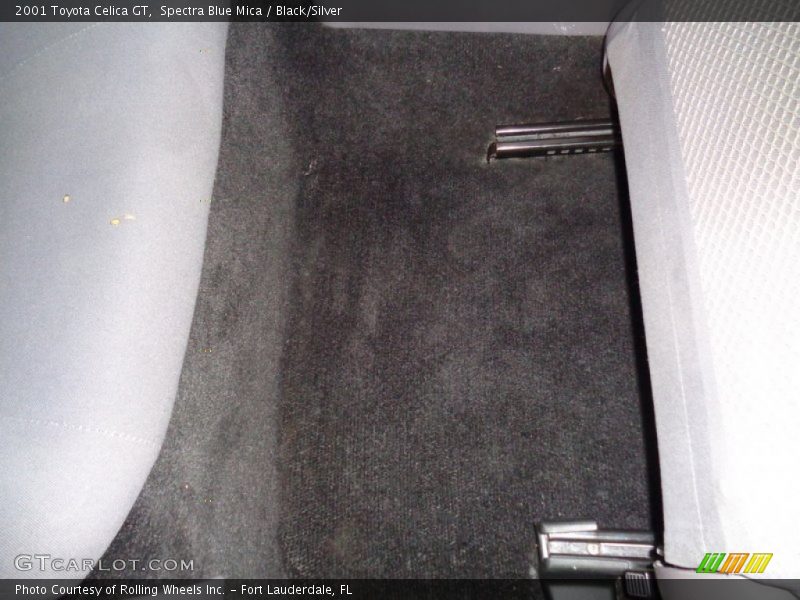 Spectra Blue Mica / Black/Silver 2001 Toyota Celica GT