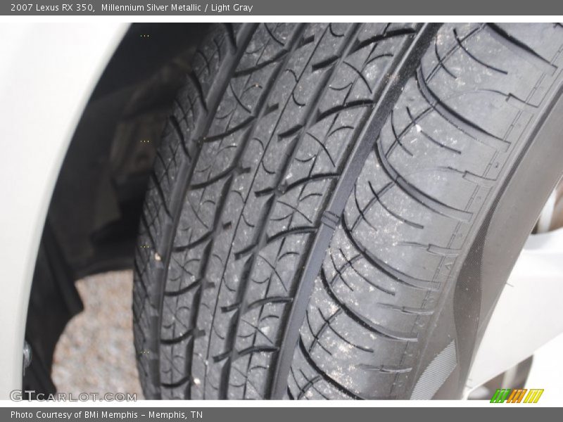 Millennium Silver Metallic / Light Gray 2007 Lexus RX 350