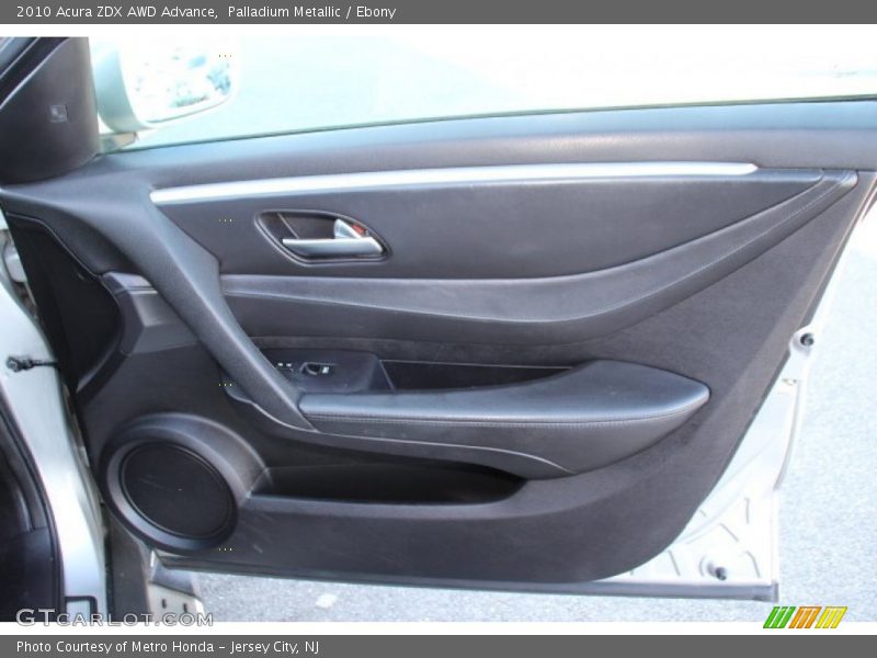 Palladium Metallic / Ebony 2010 Acura ZDX AWD Advance