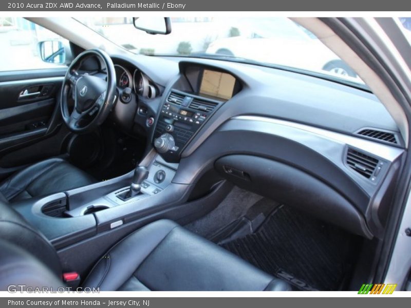 Palladium Metallic / Ebony 2010 Acura ZDX AWD Advance