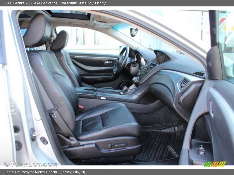 Palladium Metallic / Ebony 2010 Acura ZDX AWD Advance