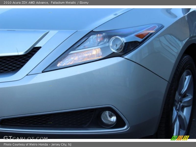 Palladium Metallic / Ebony 2010 Acura ZDX AWD Advance