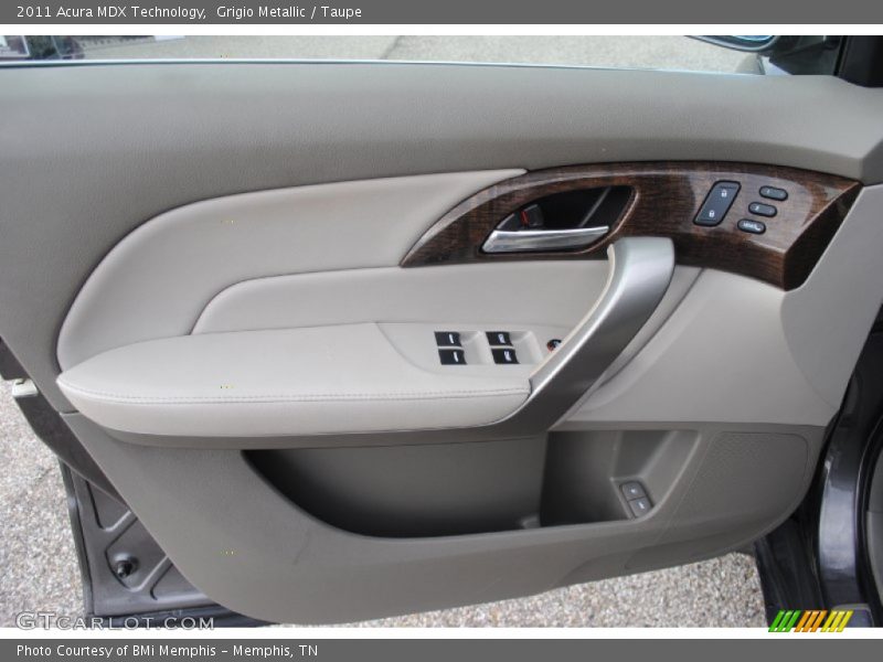 Grigio Metallic / Taupe 2011 Acura MDX Technology