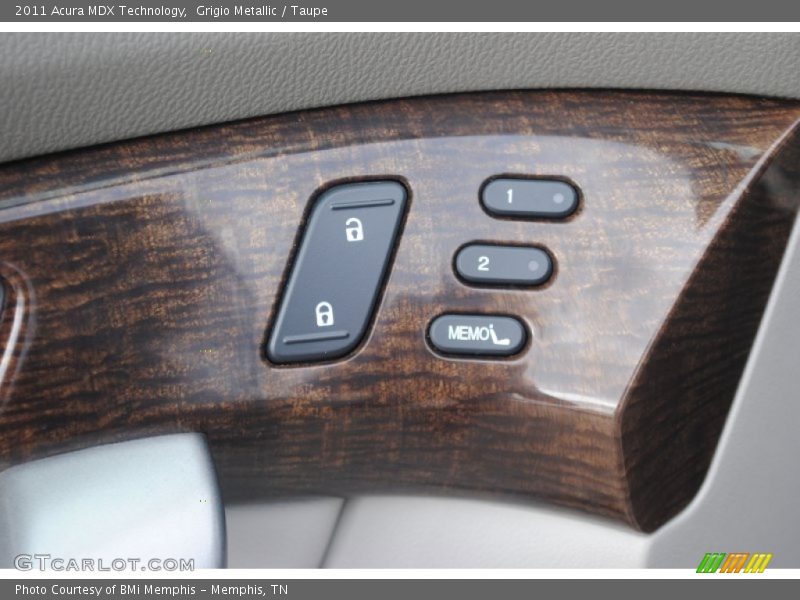 Grigio Metallic / Taupe 2011 Acura MDX Technology
