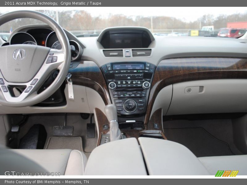 Grigio Metallic / Taupe 2011 Acura MDX Technology