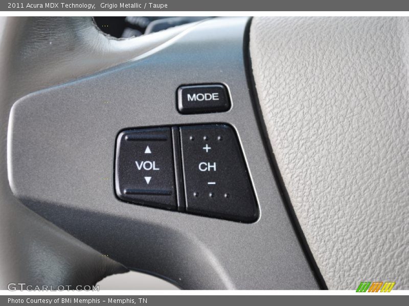 Grigio Metallic / Taupe 2011 Acura MDX Technology
