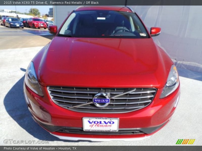 Flamenco Red Metallic / Off Black 2015 Volvo XC60 T5 Drive-E