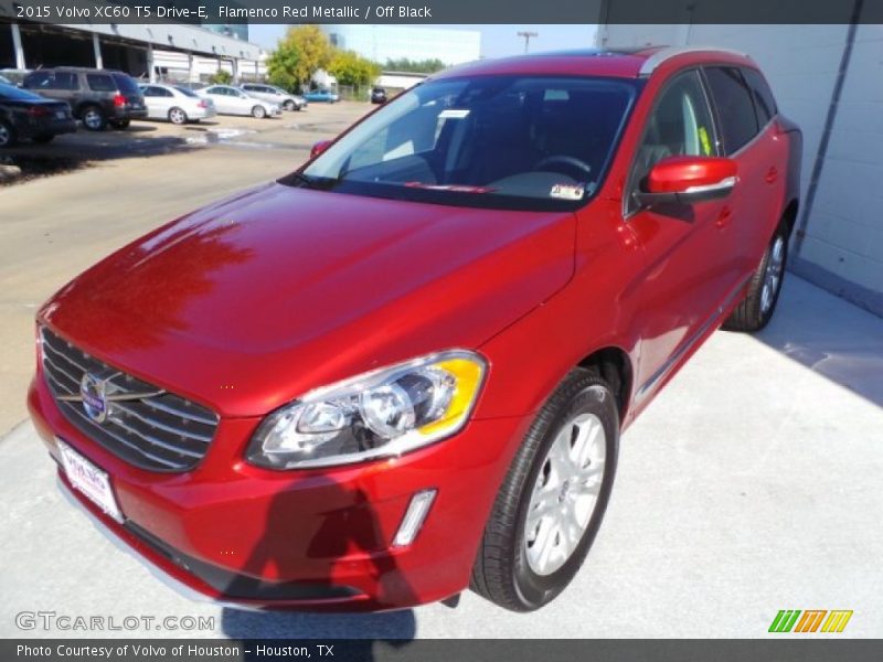 Flamenco Red Metallic / Off Black 2015 Volvo XC60 T5 Drive-E
