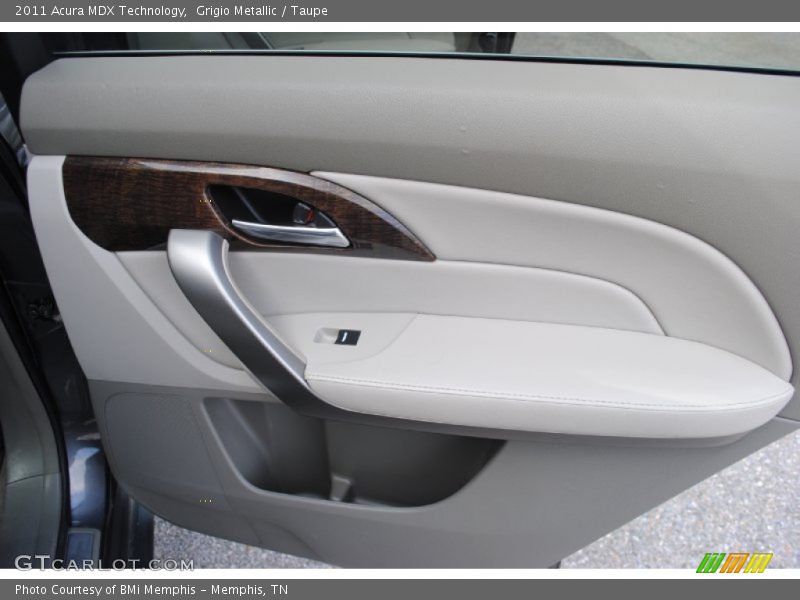 Grigio Metallic / Taupe 2011 Acura MDX Technology