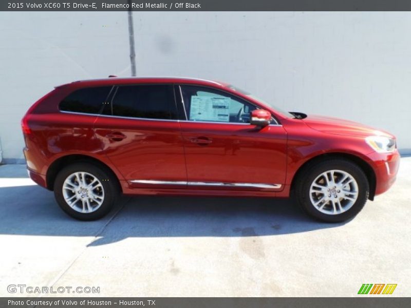 Flamenco Red Metallic / Off Black 2015 Volvo XC60 T5 Drive-E