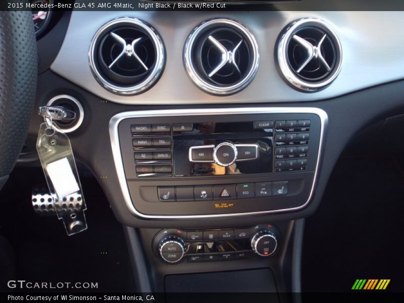 Night Black / Black w/Red Cut 2015 Mercedes-Benz GLA 45 AMG 4Matic