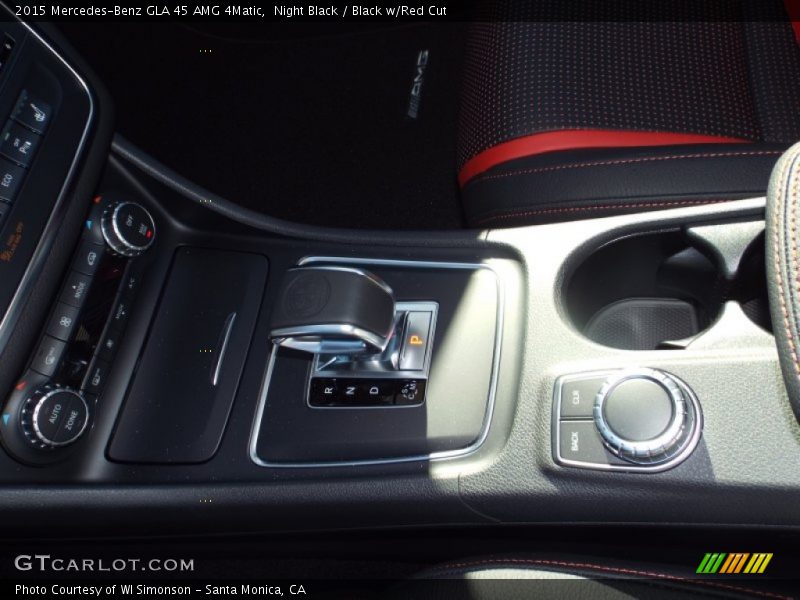Night Black / Black w/Red Cut 2015 Mercedes-Benz GLA 45 AMG 4Matic