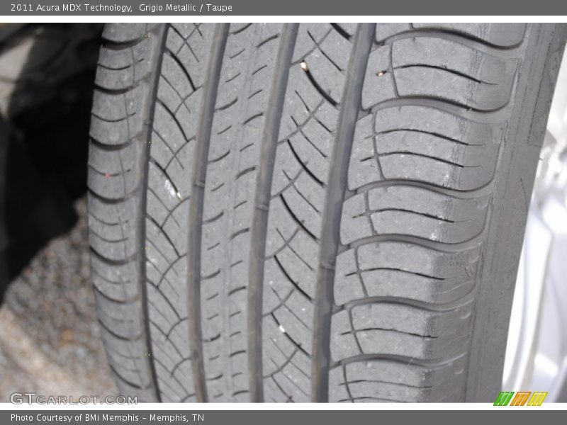 Grigio Metallic / Taupe 2011 Acura MDX Technology