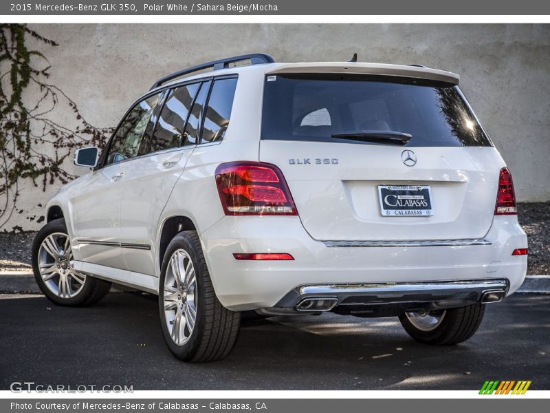 Polar White / Sahara Beige/Mocha 2015 Mercedes-Benz GLK 350