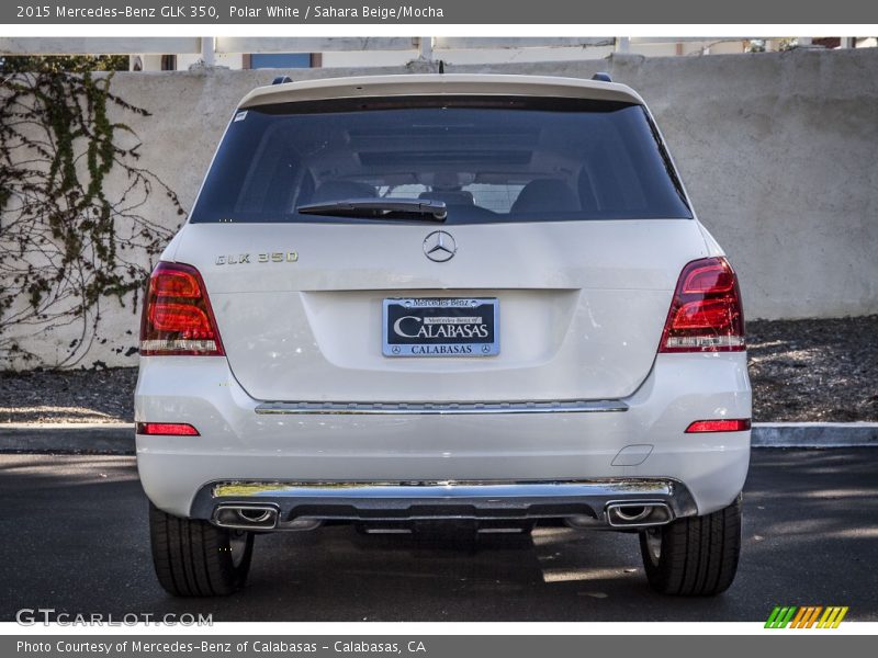 Polar White / Sahara Beige/Mocha 2015 Mercedes-Benz GLK 350