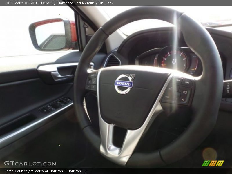 Flamenco Red Metallic / Off Black 2015 Volvo XC60 T5 Drive-E