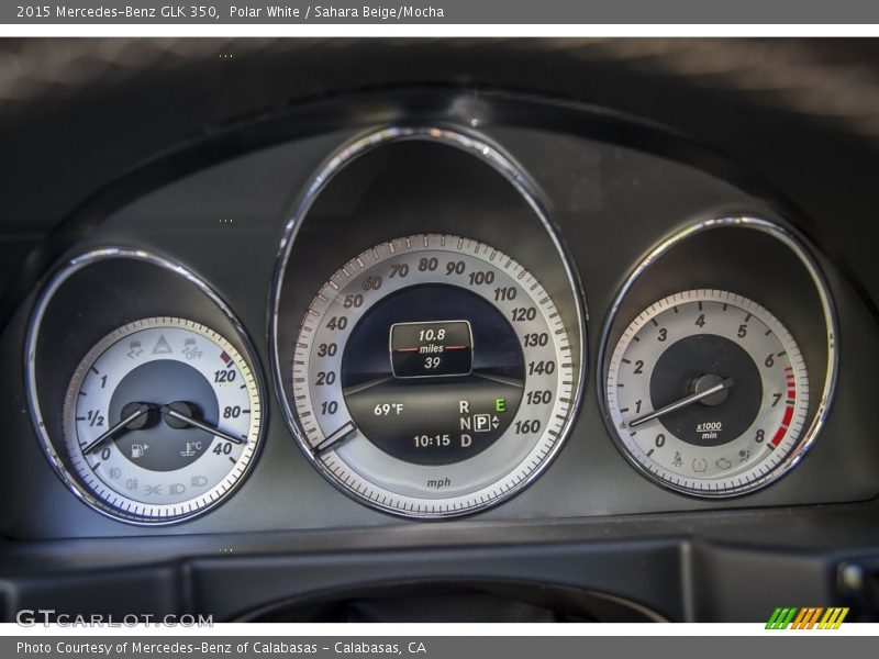 Polar White / Sahara Beige/Mocha 2015 Mercedes-Benz GLK 350