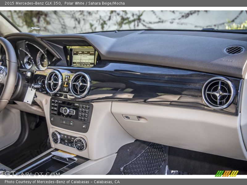 Polar White / Sahara Beige/Mocha 2015 Mercedes-Benz GLK 350