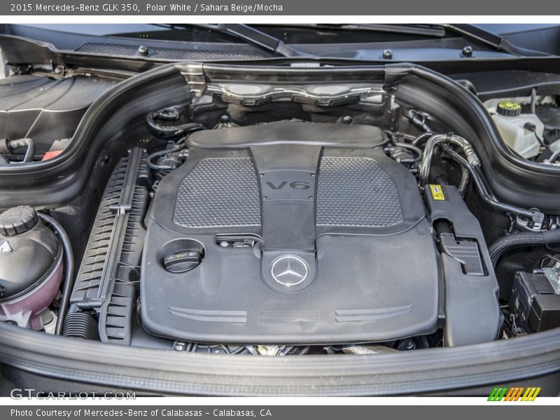 Polar White / Sahara Beige/Mocha 2015 Mercedes-Benz GLK 350