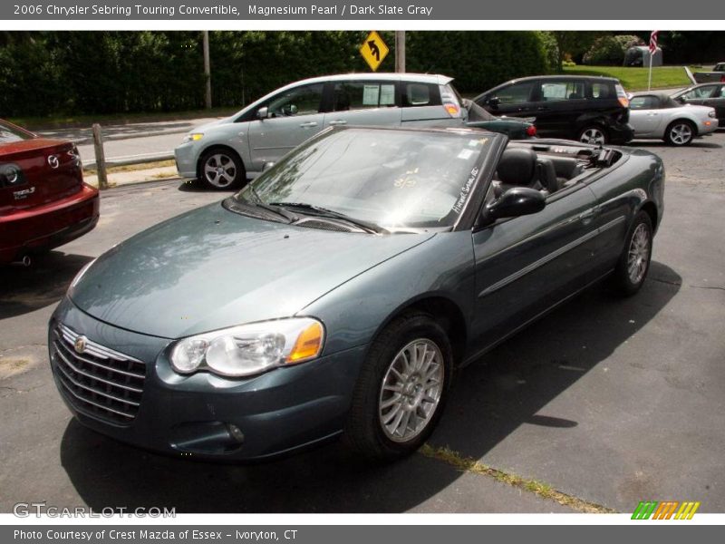 Magnesium Pearl / Dark Slate Gray 2006 Chrysler Sebring Touring Convertible