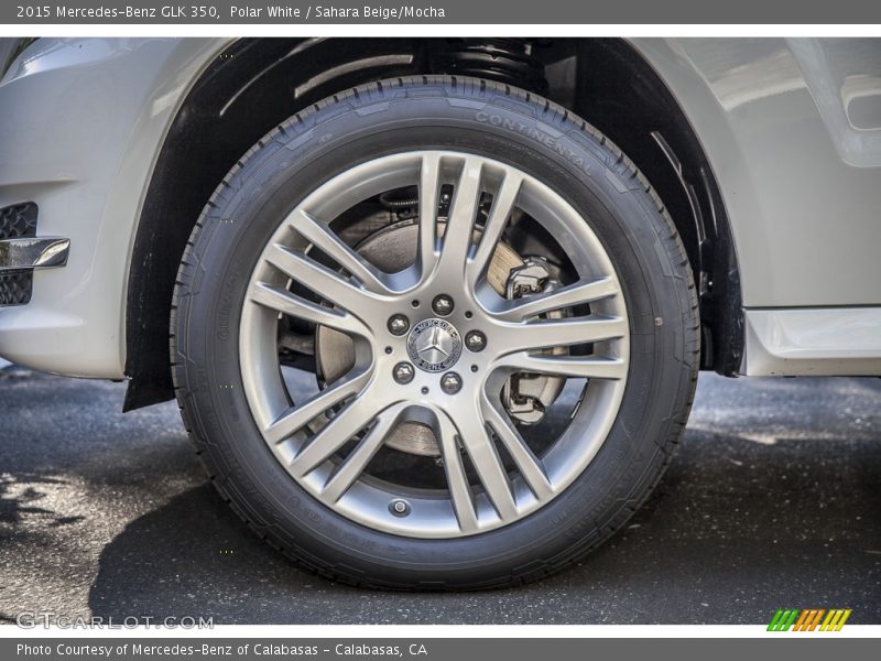 Polar White / Sahara Beige/Mocha 2015 Mercedes-Benz GLK 350