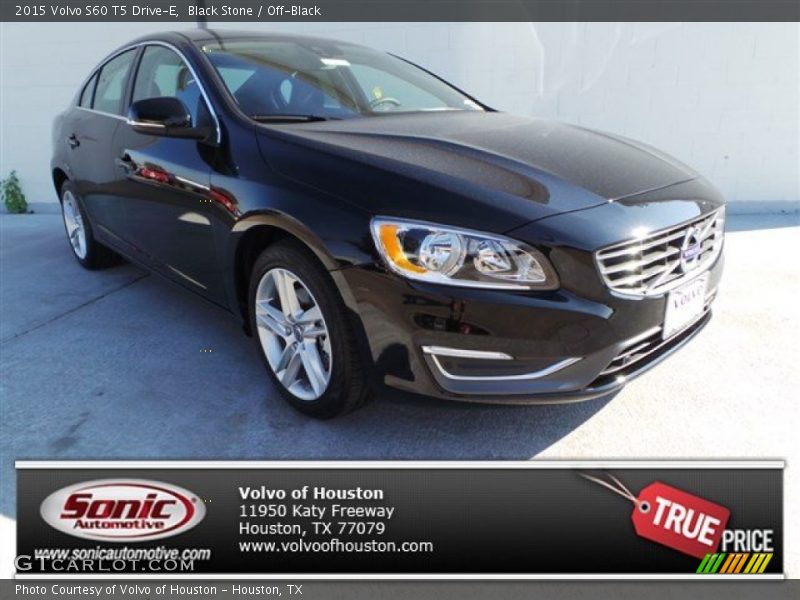 Black Stone / Off-Black 2015 Volvo S60 T5 Drive-E