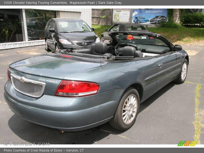 Magnesium Pearl / Dark Slate Gray 2006 Chrysler Sebring Touring Convertible