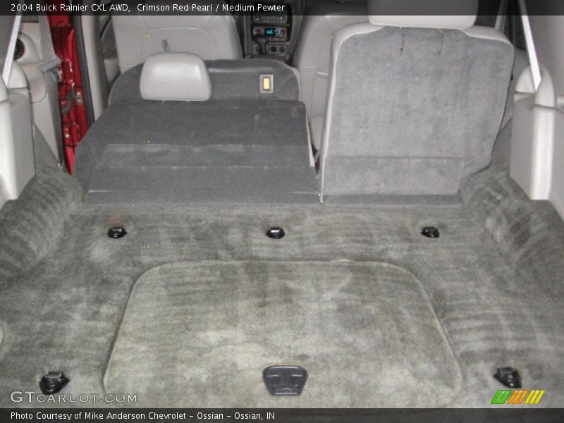 Crimson Red Pearl / Medium Pewter 2004 Buick Rainier CXL AWD