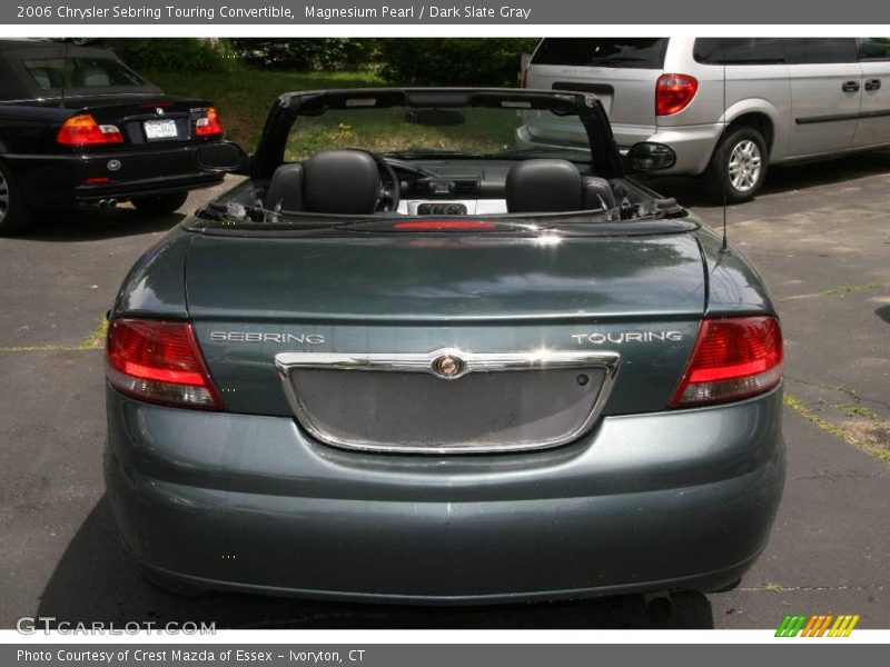 Magnesium Pearl / Dark Slate Gray 2006 Chrysler Sebring Touring Convertible