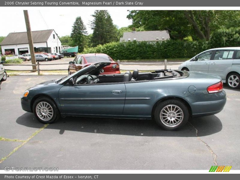 Magnesium Pearl / Dark Slate Gray 2006 Chrysler Sebring Touring Convertible